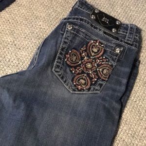 Miss me crop jeans